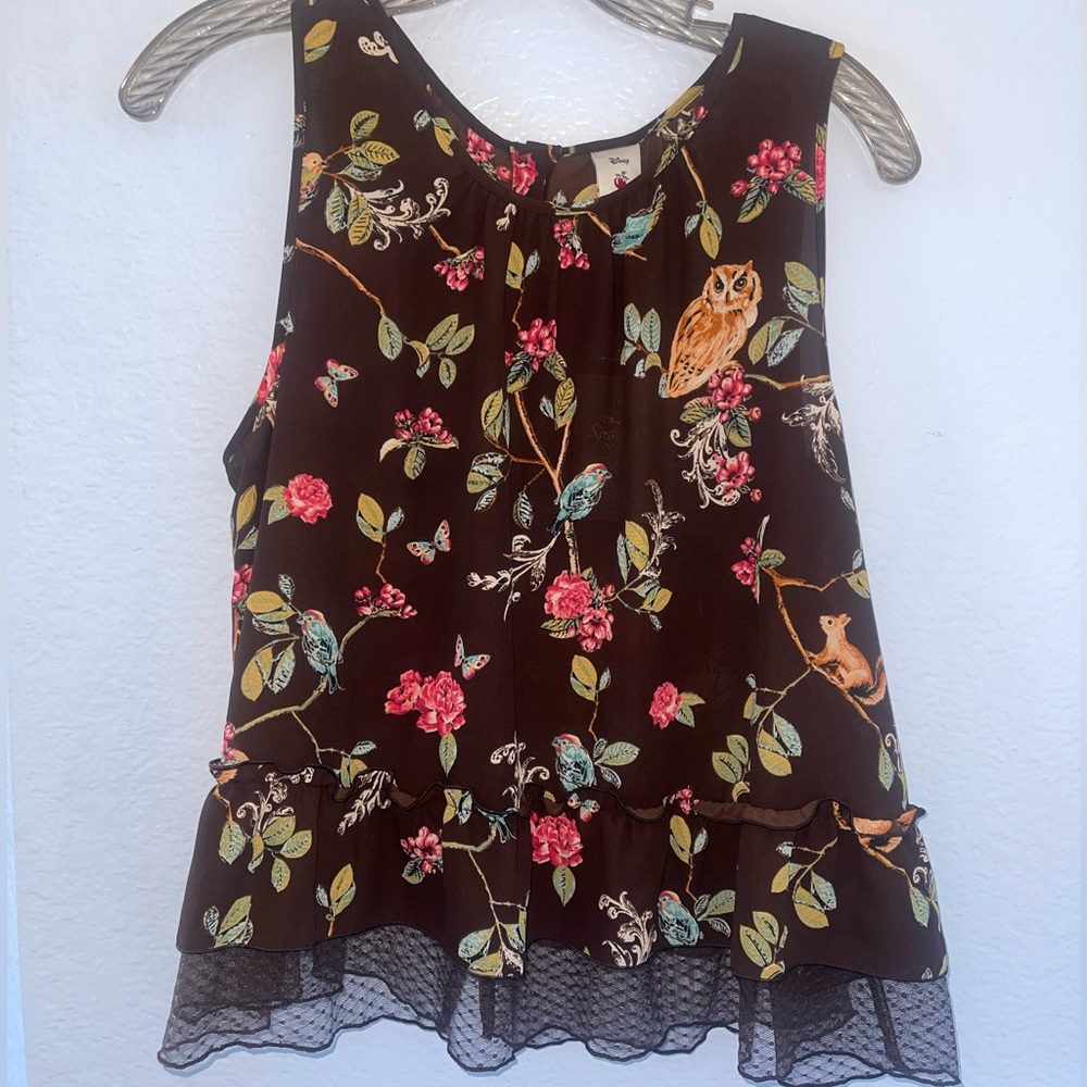 Medium Disney Lauren Conrad collection animal print tank